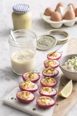 Kilner Mayonnaise & Sauce Jar Set -Cookware & Knives Shop kilner create make mayomaker 0025.003 22