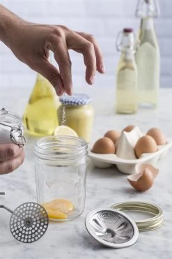 Kilner Mayonnaise & Sauce Jar Set -Cookware & Knives Shop kilner create make mayomaker 0025.003 3