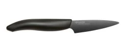 Kyocera Knives 3" Ceramic Paring Knife - Black