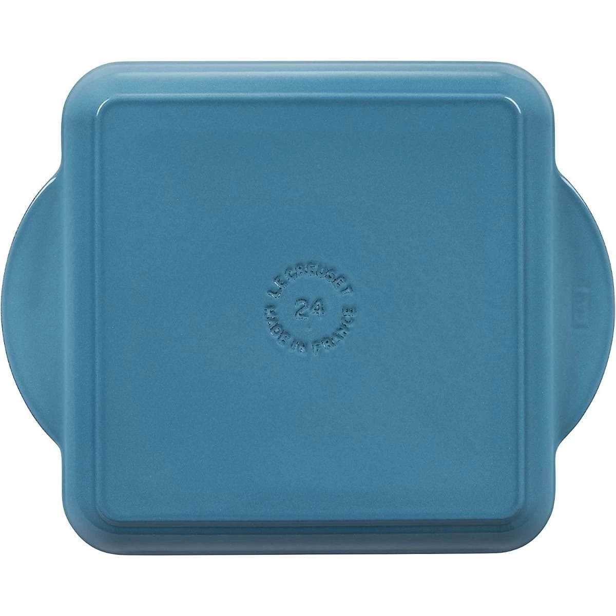 Le Creuset 9.5" Square Signature Enameled Cast Iron Grill Pan | Caribbean Blue 5 Le Creuset 9.5" Square Signature Enameled Cast Iron Grill Pan | Caribbean Blue - Image 3