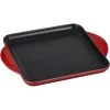 Le Creuset 9.5" Square Signature Enameled Cast Iron Griddle Pan | Cerise/Cherry Red 1 Le Creuset 9.5" Square Signature Enameled Cast Iron Griddle Pan | Cerise/Cherry Red -Cookware & Knives Shop l2192 2467 a
