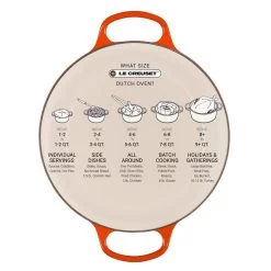 Le Creuset 5.5 Qt. Round Signature Dutch Oven With Stainless Steel Knob | Sea Salt -Cookware & Knives Shop lc round oven guide 3 3