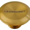 Le Creuset Signature Gold Knob | Medium -Cookware & Knives Shop le creuset signature gold knob medium