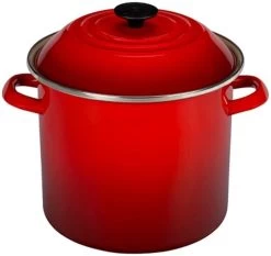 Le Creuset 10 Qt. Stock Pot | Cerise/Cherry Red