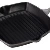 Le Creuset 10.25" Square Signature Cast Iron Grill Skillet | Oyster Grey 1 Le Creuset 10.25" Square Signature Cast Iron Grill Skillet | Oyster Grey -Cookware & Knives Shop ls2021 267f le creuset 10.25in square skillet oyster grey
