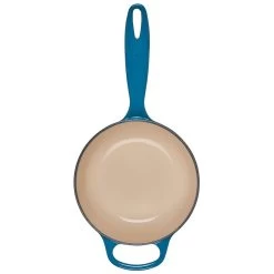 Le Creuset 1.75 Qt. Signature Enameled Cast Iron Saucepan With Stainless Steel Knob | Deep Teal 10 Le Creuset 1.75 Qt. Signature Enameled Cast Iron Saucepan With Stainless Steel Knob | Deep Teal -Cookware & Knives Shop ls2518 167dss 4