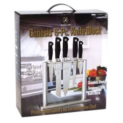 Mercer Genesis Knife Set Glass 6 Piece Set -Cookware & Knives Shop m20000 4