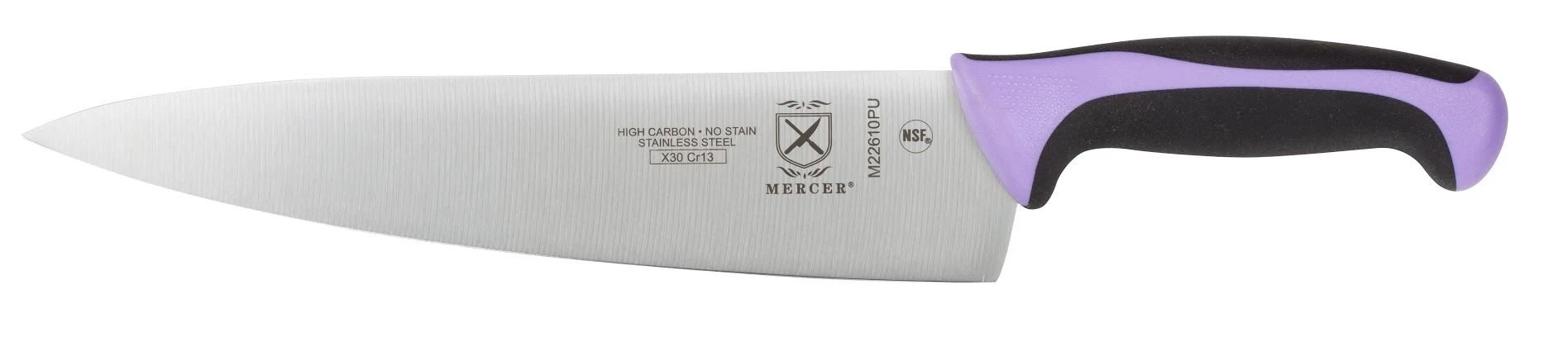 Mercer Millennia 10" Chef's Knife (Purple) 3 Mercer Millennia 10" Chef's Knife (Purple)