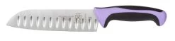Mercer Millennia 7" Santoku Knives (Multiple Colors Available) 11 Mercer Millennia 7" Santoku Knives (Multiple Colors Available) -Cookware & Knives Shop m22707pu mercer millennia 7 inch purple