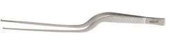 Mercer Culinary Offset Precision Plus Stainless Steel Plating Tongs | 7.875"