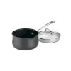 Cuisinart Contour Hard Anodized Pour Saucepan With Cover | 2 Qt. -Cookware & Knives Shop mainonwhite 2