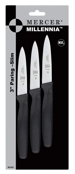 Mercer Culinary Millennia 3" Paring Knives - 3-Pack