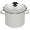 Le Creuset 8 Qt. Stock Pot | White 2 Le Creuset 8 Qt. Stock Pot | White -Cookware & Knives Shop n4100 2216 le cresuset 8 quart stockpot white 1