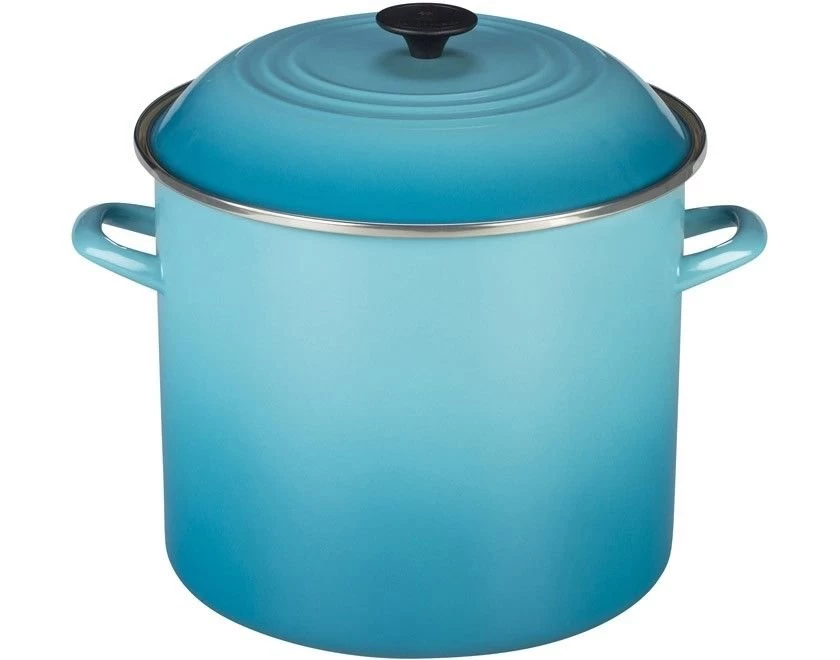 Le Creuset 6 Qt. Stock Pot | Caribbean Blue 3 Le Creuset 6 Qt. Stock Pot | Caribbean Blue