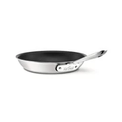 All-Clad D5 Brushed Stainless Steel NonStick Fry Pan | 10"