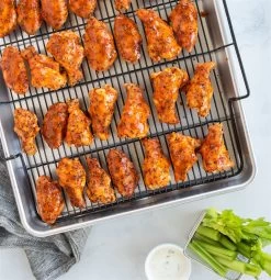 Nordic Ware Extra Large Oven Crisp Baking Tray -Cookware & Knives Shop nordic ware jumbo oven pan maker