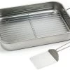 Norpro Stainless-Steel Roaster Pan Set -Cookware & Knives Shop norpro stainless steel roaster pan 272 popup