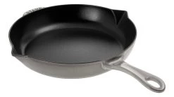 Staub 10" Frying Pan | Graphite Grey -Cookware & Knives Shop pan3 1