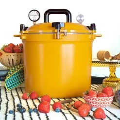 All American 1930 No.921 Pressure Canner & Cooker 21.5 Qt | Mustard 13 All American 1930 No.921 Pressure Canner & Cooker 21.5 Qt | Mustard -Cookware & Knives Shop pc 06