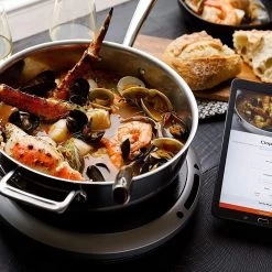 Hestan Cue 5.5 Qt. Smart Chef's Pot | Stainless Steel -Cookware & Knives Shop pot3 2