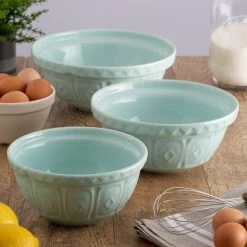 Mason Cash Color Mix S18 (2.85 Qt) Mixing Bowl | Powder Blue -Cookware & Knives Shop powderblue4