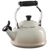 Le Creuset 1.7 Qt. Classic Whistling Kettle | Meringue White 2 Le Creuset 1.7 Qt. Classic Whistling Kettle | Meringue White -Cookware & Knives Shop q3101 716 le creuset 1.7 qt whistling kettle meringue 1