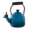 Le Creuset 1.25 Qt. Demi Kettle Tea Pot | Deep Teal -Cookware & Knives Shop q9401 7d 1