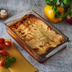 Mason Cash Classic Ovenware 13" X 7.5" Glass Rectangular Roaster 11 Mason Cash Classic Ovenware 13" X 7.5" Glass Rectangular Roaster -Cookware & Knives Shop rect4