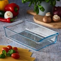 Mason Cash Classic Ovenware 13" X 7.5" Glass Rectangular Roaster 9 Mason Cash Classic Ovenware 13" X 7.5" Glass Rectangular Roaster -Cookware & Knives Shop rect5