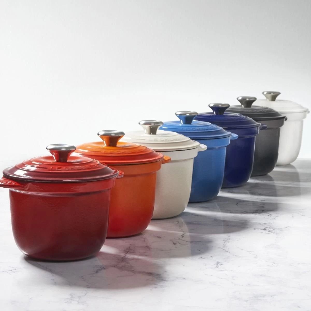 Le Creuset Cast Iron Rice Pot | Cerise/Cherry Red 10 Le Creuset Cast Iron Rice Pot | Cerise/Cherry Red - Image 8