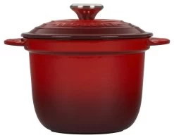Le Creuset Cast Iron Rice Pot | Cerise/Cherry Red 13 Le Creuset Cast Iron Rice Pot | Cerise/Cherry Red -Cookware & Knives Shop rs10463 ls4101s 1867ss 2