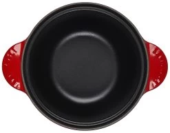 Le Creuset Cast Iron Rice Pot | Cerise/Cherry Red 12 Le Creuset Cast Iron Rice Pot | Cerise/Cherry Red -Cookware & Knives Shop rs10466 ls4101s 1867ss inside 1