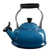 Le Creuset 1.7 Qt. Classic Whistling Kettle | Marseille Blue -Cookware & Knives Shop rs1083 1.7l eos tea kettle classic whistling marseille q3101 59