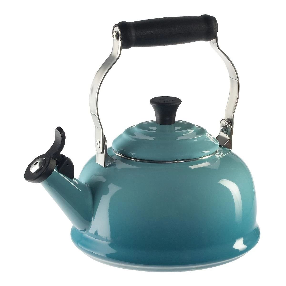 Le Creuset 1.7 Qt. Classic Whistling Kettle | Caribbean Blue 3 Le Creuset 1.7 Qt. Classic Whistling Kettle | Caribbean Blue