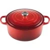 Le Creuset 7.25 Qt. Round Signature Dutch Oven With Stainless Steel Knob | Cerise/Cherry Red -Cookware & Knives Shop rs11938 lc 20200311 fr ps os 21177300602430 001s 2