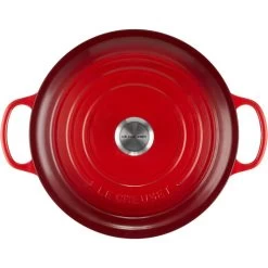 Le Creuset 7.25 Qt. Round Signature Dutch Oven With Stainless Steel Knob | Cerise/Cherry Red 11 Le Creuset 7.25 Qt. Round Signature Dutch Oven With Stainless Steel Knob | Cerise/Cherry Red -Cookware & Knives Shop rs11940 lc 20200311 fr ps os 21177300602430 004s