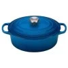 Le Creuset 2.75 Qt. Oval Signature Dutch Oven With Stainless Steel Knob | Marseille Blue -Cookware & Knives Shop rs12265 ls2502 2359ss 1