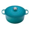 Le Creuset 7.25 Qt. Round Signature Dutch Oven With Stainless Steel Knob | Caribbean Blue 2 Le Creuset 7.25 Qt. Round Signature Dutch Oven With Stainless Steel Knob | Caribbean Blue -Cookware & Knives Shop rs13010 rs11420 ls2501 2817 ss