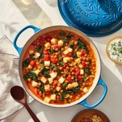 Le Creuset Olive Branch Collection 3.5 Qt. Signature Braiser | Marseille 15 Le Creuset Olive Branch Collection 3.5 Qt. Signature Braiser | Marseille -Cookware & Knives Shop rs16889 220511 lecreuset olivebranchbraiser recipecardret