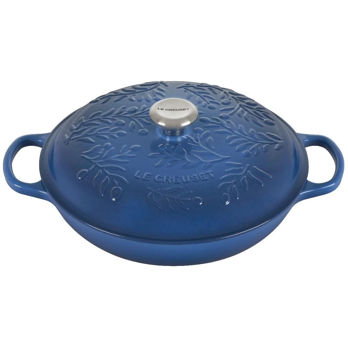 Le Creuset Olive Branch Collection 3.5 Qt. Signature Braiser | Marseille