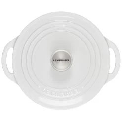 Le Creuset 2.75 Qt. Shallow Round Dutch Oven | White 9 Le Creuset 2.75 Qt. Shallow Round Dutch Oven | White -Cookware & Knives Shop rs18932 l2545 2216ss 3