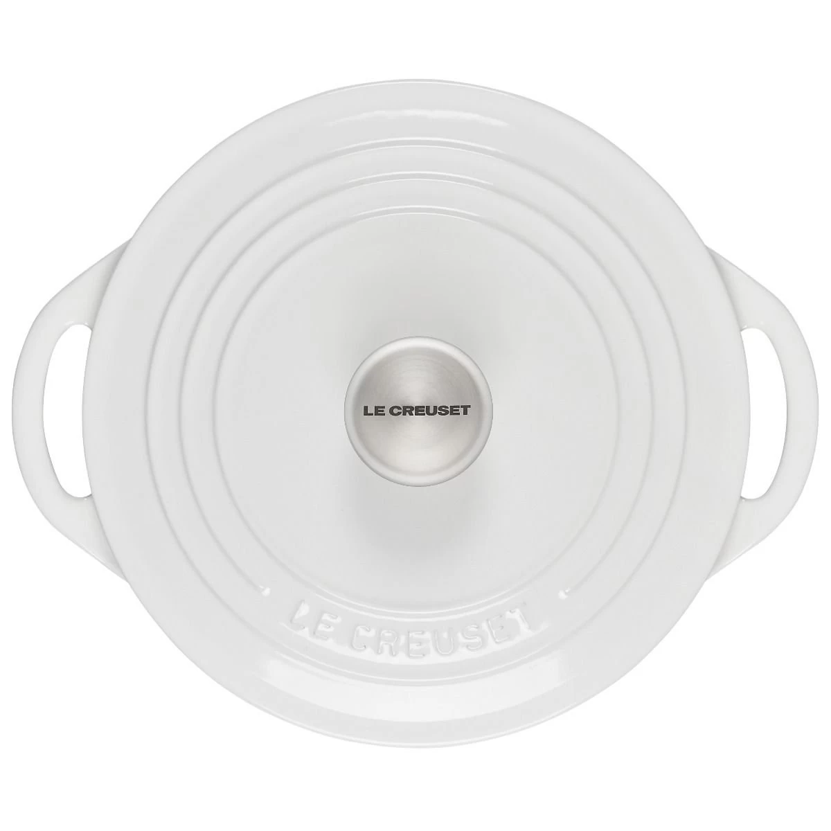 Le Creuset 2.75 Qt. Shallow Round Dutch Oven | White 5 Le Creuset 2.75 Qt. Shallow Round Dutch Oven | White - Image 3