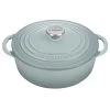 Le Creuset 2.75 Qt. Shallow Round Dutch Oven | Sea Salt -Cookware & Knives Shop rs18938 l2545 22717ss