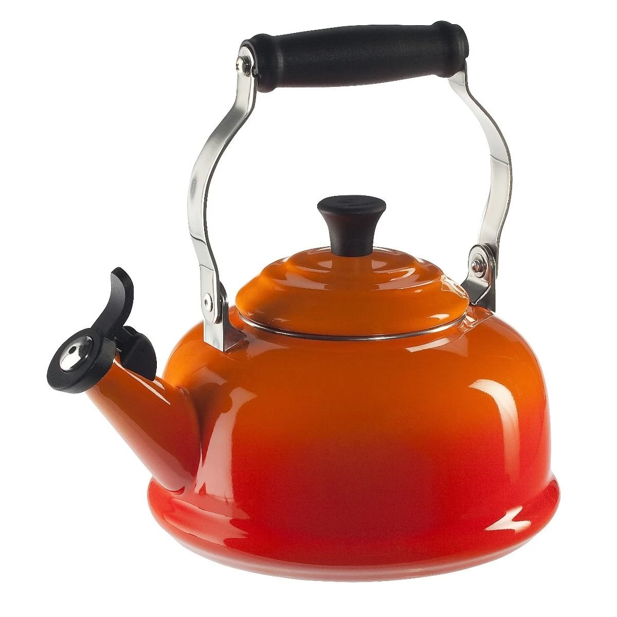 Le Creuset 1.7 Qt. Classic Whistling Kettle | Flame Orange 3 Le Creuset 1.7 Qt. Classic Whistling Kettle | Flame Orange