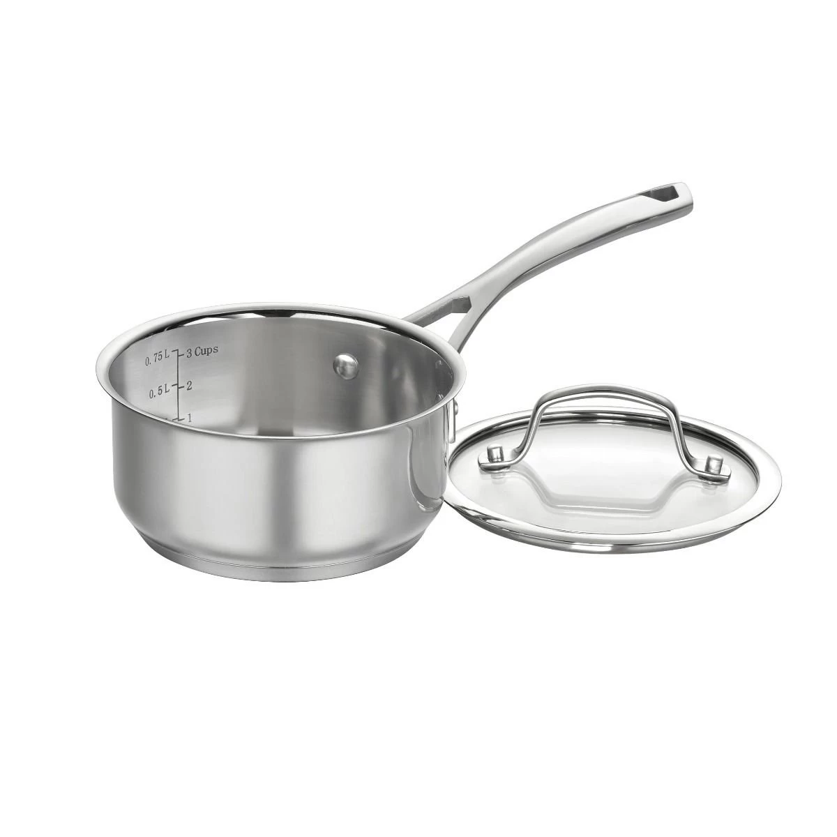Cuisinart Forever Stainless Saucepan With Cover | 1 Qt. 3 Cuisinart Forever Stainless Saucepan With Cover | 1 Qt.