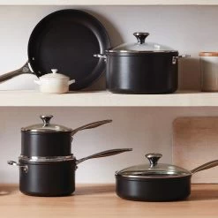 Le Creuset 3 Qt. Saucepan With Glass Lid | Toughened Nonstick Pro -Cookware & Knives Shop saucepans1
