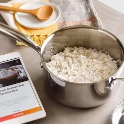 Hestan Cue 3.5 Qt. Smart Sauce Pot | Stainless Steel -Cookware & Knives Shop saucepot2 1