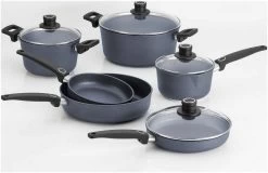 Woll Cookware - Diamond Plus Induction Cookware Set: 10 Pieces