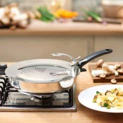 Fissler Universal Splatter Shield With Integrated Holder -Cookware & Knives Shop splatter4