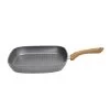 Tognana 11" Square Grill Pan | Stone & Wood Style -Cookware & Knives Shop square4